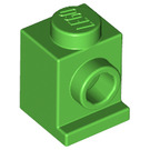 LEGO Fel groen Steen 1 x 1 met Koplamp (4070 / 30069)
