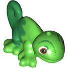 LEGO Leuchtend grün Chameleon (Leaning) mit Dark Green (15678 / 16030)