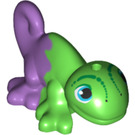 LEGO Vert clair Chameleon (Leaning) avec Purple (18634)