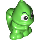 LEGO Vert clair Chameleon (Standing) avec Green et Noir Yeux (38599)