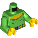 LEGO Bright Green Doc Ock Minifig Torso (973 / 76382)