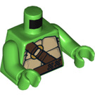 LEGO Lyse-grøn Donatello Torso (973 / 76382)