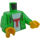 LEGO Bright Green Drone Boy Minifig Torso (973 / 76382)