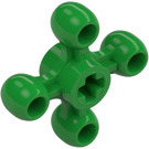 LEGO Verde brillante Engranaje con 4 Knobs (32072 / 49135)