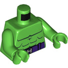 LEGO Leuchtend grün Hulk Torso (973 / 76382)