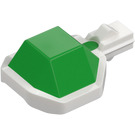 LEGO Koopa Troopa Shell with White Bottom and Lever (5446)