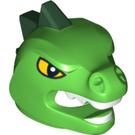 LEGO Leuchtend grün Lizard Costume Kopfbedeckung (96474)