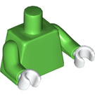 LEGO Fel groen Louie Minifig Torso (973 / 76382)