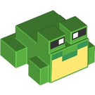 LEGO Vert clair Minecraft La grenouille avec Jaune (106308)
