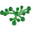 LEGO Verde brillante Pianta Foglie 6 x 5 (2417)