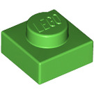 LEGO Bright Green Plate 1 x 1 (3024 / 30008)