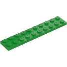 LEGO Bright Green Plate 2 x 10 (3832)