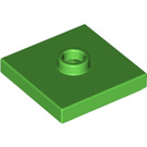 LEGO Bright Green Plate 2 x 2 with Groove and 1 Center Stud (23893 / 87580)