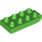 LEGO Plate 2 x 4 with B Connector Top (16686)