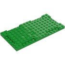 LEGO Leuchtendes Grün Platte 8 x 16 x 0.7 (2629)