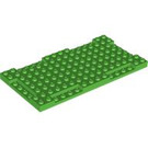 LEGO Fel groen Plaat 8 x 16 x 0.7 (2629)