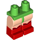 LEGO Leuchtend grün Robin - Laughing Minifigure Hüften und Beine (3815 / 29339)