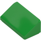 LEGO Verde brillante Con pendiente 1 x 2 (31°) (85984)