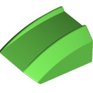 LEGO Bright Green Slope 1 x 2 x 2 Curved (28659 / 30602)