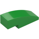 LEGO Verde brillante Pendenza 1 x 3 Curvo (50950)