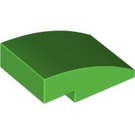LEGO Bright Green Slope 2 x 3 Curved (24309)
