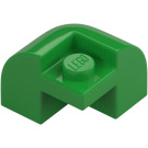 LEGO Fel groen Helling Steen 2 x 2 x 1.3 Gebogen Hoek (67810)