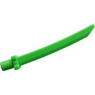 LEGO Bright Green Sword with Square Crossguard