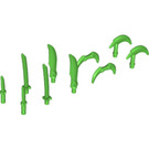 LEGO Fel groen Swords (10) (37341)