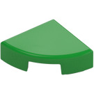 LEGO Bright Green Tile 1 x 1 Quarter Circle (25269 / 84411)