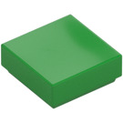 LEGO Verde brillante Piastrella 1 x 1 con scanalatura (3070 / 30039)