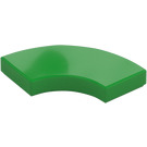 LEGO Bright Green Tile 2 x 2 Curved Corner (27925)