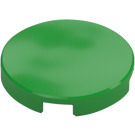 LEGO Bright Green Tile 2 x 2 Round with Bottom Stud Holder (14769)