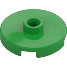 LEGO Bright Green Tile 2 x 2 Round with Stud (18674)