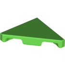 LEGO Fel groen Tegel 2 x 2 Driehoekig (35787)