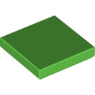 LEGO Bright Green Tile 2 x 2 with Groove (3068)