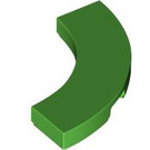 LEGO Bright Green Tile 3 x 3 Curved Corner (79393)