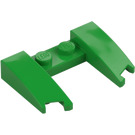 LEGO Fel groen Wig 3 x 4 x 0.7 met Uitsparing (11291 / 31584)