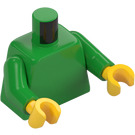 LEGO Světle zelená Žena Minifigurka Trup (973 / 76382)