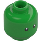 LEGO Světle zelená Z-Blob Minifigurka Hlava (Zapuštěný pevný cvoček) (3274 / 102976)