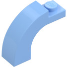 LEGO Bright Light Blue Arch 1 x 3 x 2 with Curved Top (6005 / 92903)