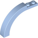 LEGO Bright Light Blue Arch 1 x 6 x 3.3 with Curved Top (6060 / 30935)