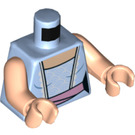 LEGO Lyseblå Bo Peep Minifig Torso (973 / 76382)