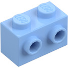 LEGO Lyseblå Klods 1 x 2 med knops på En Side (11211)