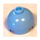 LEGO Bright Light Blue Brick 2 x 2 Round with Dome Top (Safety Stud, Axle Holder) (3262 / 30367)