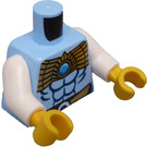 LEGO Helder Lichtblauw Chima Torso Assembly (76382 / 88585)