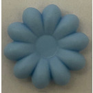 LEGO Leuchtendes Hellblau Clikit Daisy 2 x 2 mit 10 Blütenblätter (45455 / 46281)