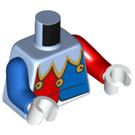LEGO Helles Hellblau Donald Duck im Jester Outfit Minifig Torso (973 / 76382)