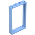 LEGO Bright Light Blue Door Frame 1 x 4 x 6 (Single Sided) (40289 / 60596)