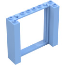 LEGO Leuchtendes Hellblau Tür Rahmen 2 x 8 x 6 (80400)