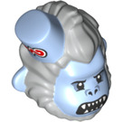 LEGO Bright Light Blue Flying Monkey Angry Head (33504)